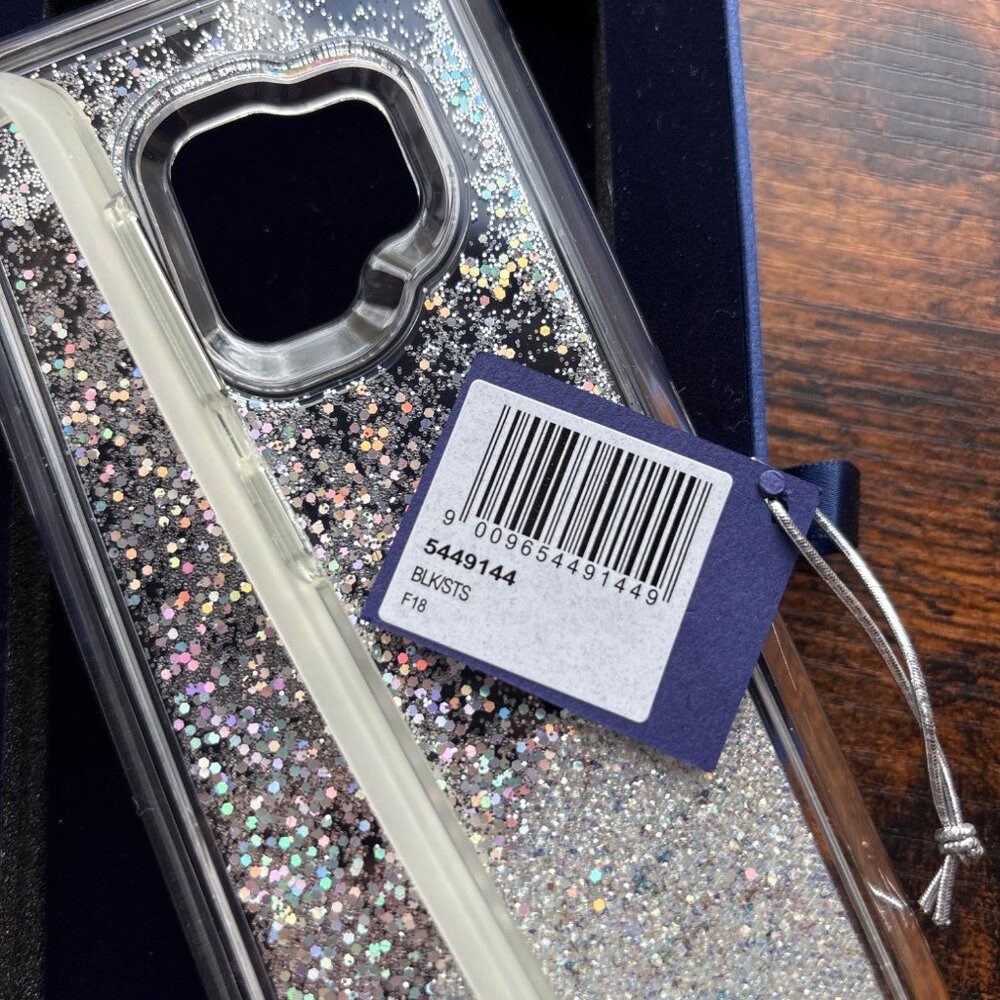 Swarovski Crystal Samsung Galaxy S9 Case Clear Glitter Back Protective Cover In - Picture 2 of 10